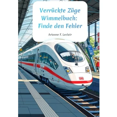 Abbildung von Verrückte Züge Wimmelbuch: Finde den Fehler