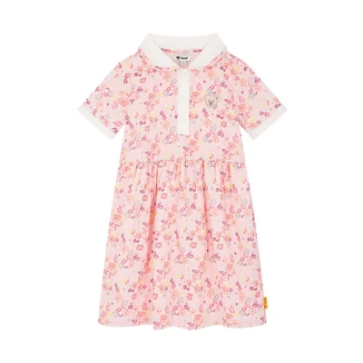 Abbildung von Steiff Balletcore Blusenkleid für Kinder, Größe: 110, Ballerina