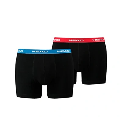Abbildung von HEAD Men Boxershort Basic Boxer 6er Pack, Größe:S;Farbe:red/Blue (505)