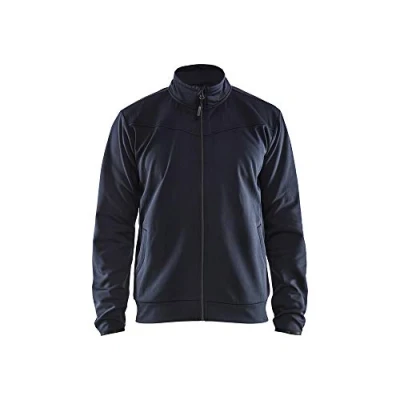 Abbildung von Blaklader 336225268699XS Sweatjacke mit Reissverschlusss, Dunkel Marineblau/Schwarz, Größe Xs