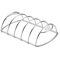 Abbildung von Weber Grillguthalter Spare Rib Halter, Edelstahl
