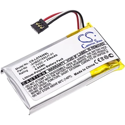 Abbildung von CS LOT630SL Akkus 230mAh Kompatibel mit [Logitech] N R0044, Ultrathin Touch Mouse T630 Ersetzt 1311, 533 000069, AHB521630PJT 01