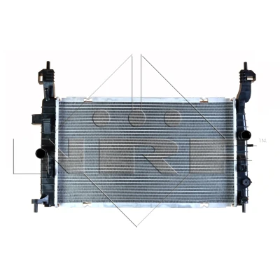 Abbildung von NRF 58436 Kühler, Motorkühlung Aluminium 602 346 16 mit Dichtring Kühlrippen gelötet OPEL: Meriva A