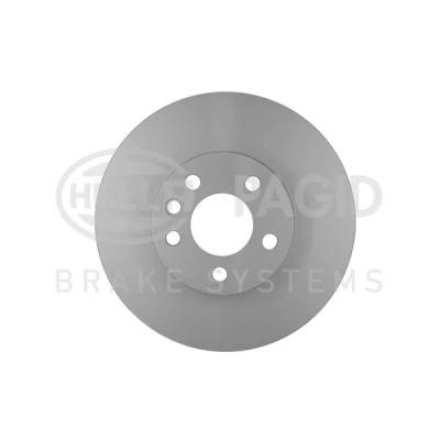 Abbildung von HELLA PRO High Carbon 8DD 355 127 701 Bremsscheibe 300 26 05/06 112 innenbelüftet beschichtet hochgekohlt ohne Radbefestigungsbolzen, Radnabe