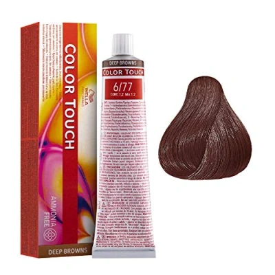 Abbildung von Wella Professionals Color Touch Deep Browns 60 ml 6/77 Dun­kel­blond Braun In­ten­siv