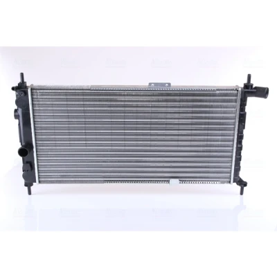Abbildung von NISSENS 632731 Kühler, Motorkühlung Aluminium 630 322 23 Kühlrippen mechanisch gefügt OPEL: Kadett E CC, Limousine, Cabrio