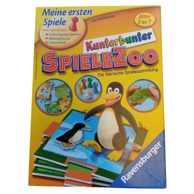 Abbildung von Ravensburger Kunterbunter Spielezoo Kinderspiel ab 3 Jahren