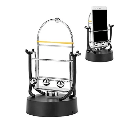 Abbildung von Handyschaukel für Handy Pinsel Schritt, Swing Zubehör Kompatibel, Phone Device, Wechat Run Schritt Anzahl Programm Sicherheit Wiggler Halter mit USB Kabel (Keine Batterien)