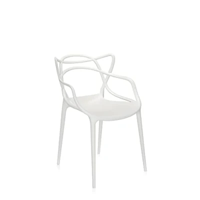 Abbildung von Kartell Masters, Stuhl, Weiß, 2er Satz