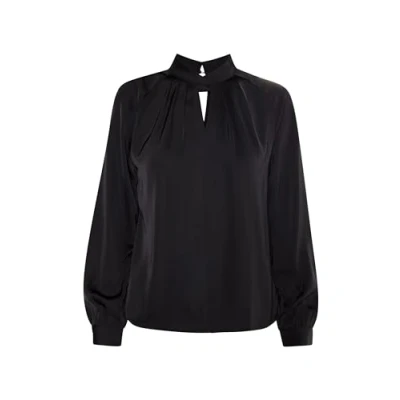 Abbildung von nascita Damen Langarmbluse 31229070 NA03, SCHWARZ, L