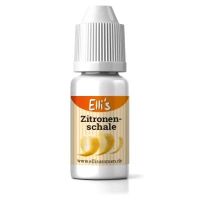 Abbildung von Ellis Aromen Zitronen Schale NATURIDENTISCHES Lebensmittelaroma Für Speisen &amp; Getränke 10 ml
