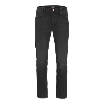 Abbildung von Jack &amp; Jones Jjimike Jjoriginal Jeans Straight Leg, Herren, Größe: 42x32, Black denim
