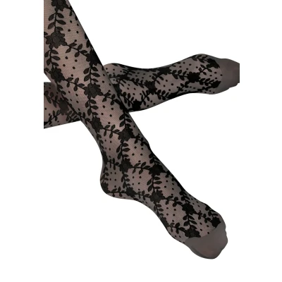 Abbildung von FALKE Feinstrumpfhose Floral Shower 20 DEN mit floraler Musterung