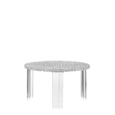 Abbildung von Kartell 08500B4 T Table Möbel, Grau/Transparent, 50 x 28 cm