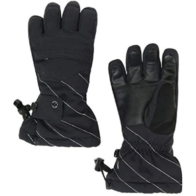 Abbildung von Spyder Kinder Synthesis Handschuhe , schwarz, L