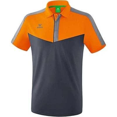 Abbildung von Erima Poloshirt, Herren, Größe: Small, Orangegrau