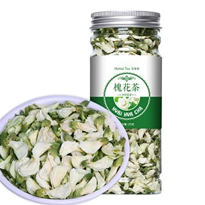 Abbildung von Chinesischer Kräutertee Blumen Früchtetee Rosentee Konservierte goldene Seidenchrysantheme Abgefüllt Neuer Dufttee Gesundheitswesen Blumentee Gesundes grünes Essen (25g Flos Sophorae)