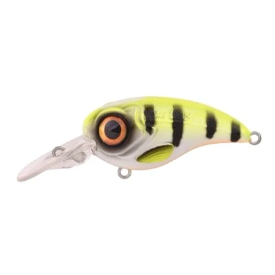Abbildung von Spro Fat Iris 80CR Hardlure Hot Perch 8cm 40gr Wobbler
