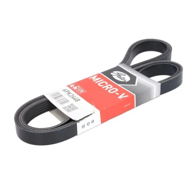 Abbildung von GATES 6PK2448 Keilrippenriemen 2448 6 Polyester, EPDM (Ethylen Propylen Dien Kautschuk) RoadMax Value Line MERCEDES BENZ: E Klasse T modell