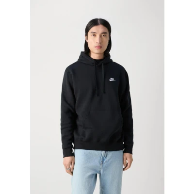 Abbildung von Nike Sportswear M NSW CLUB Hoodie Kapuzenpullover, Herren, Größe: Large, Black/white