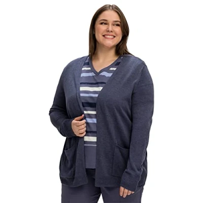 Abbildung von Sheego Strickjacke &quot;Große Größen&quot;, aus weichem Viskose Mix