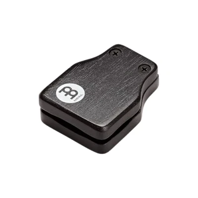Abbildung von Meinl Percussion Cajon Castanet Castagnetten für Add on/Cajon Zubehör Federmechanismus Siam Eiche, Schwarz (WC1 M)