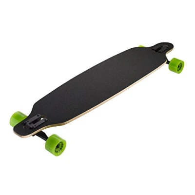 Abbildung von Ridge Skateboard Monster Twintip Longboard Drop Shape Low, Schwarz, One size, MR41 TWIN TIP