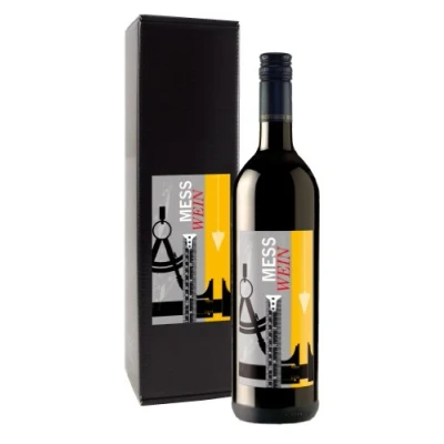 Abbildung von Bull &amp; Bear Wein Geschenk &quot;Messwein&quot;, Chardonnay 0,75 l, elegantes