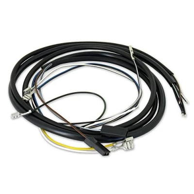 Abbildung von Kabelbaum für Schalterkombination 6 Volt mit Lichthupe flacher Lenker S51, S70