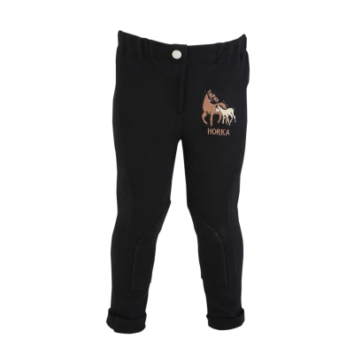 Abbildung von Horka Reithose Minis Kids Schwarz 110