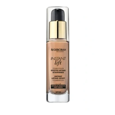 Abbildung von Deborah Milano Instant Lift SPF 30, 05 Amber, Lifting und Aufhellungseffekt, antioxidative Formel mit asiatischer Centella, spendet elastische, getönte geschliffene Haut, 30 ml