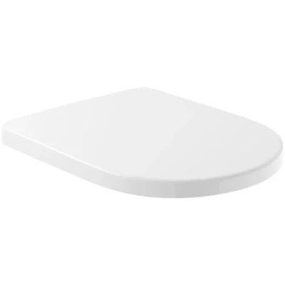 Abbildung von Villeroy &amp; Boch WC Sitz Architectura, Mit Absenkautomatik und QuickRelease 418 x 510 51 mm Weiß Alpin