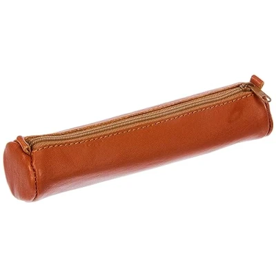 Abbildung von Clairefontaine 77018C Schlamperm Age Bag (rund, 18,5 x 4 cm) 1 Stück braun
