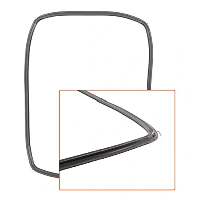 Abbildung von DL pro Türdichtung für Bosch Siemens 626168 00626168 rundum 4Haken Dichtung Backofendichtung Gummidichtung Dichtungsgummi Dichtgummi Backofentürdichtung Backofentür Backofen Ofen Herd