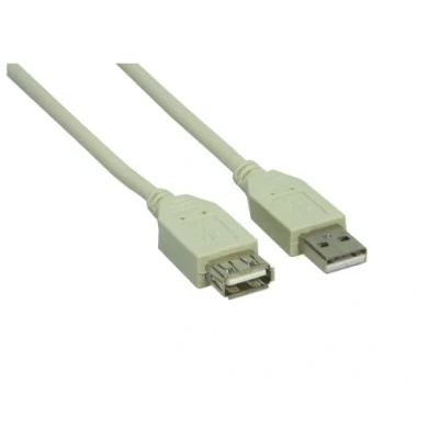Abbildung von Good Connections 2511 OF2 Verlängerungskabel USB 2.0 Stecker A auf Buchse A, 1,8m grau