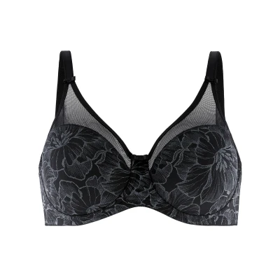 Abbildung von Felina BH Vision Bloom Wired Moulded Bra Schwarz C 100 Damen