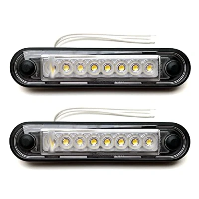 Abbildung von MelTruck® 2x LED Begrenzungsleuchte Positionsleuchte 12V 24V E9 für LKW PKW Anhänger