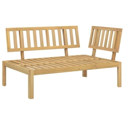 Abbildung von vidaXL Loungesofa Garten Ecksofa aus Paletten Massivholz, 1 Teile