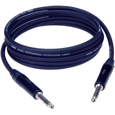 Abbildung von Klotz Gitarrenzubehör B4Pp1 0200 Symetrique My206 schwarz 2m Kabel Klinke symmetrisch