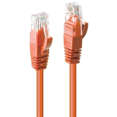 Abbildung von LINDY 48109 3m Cat.6 U/UTP Netzwerkkabel, orange