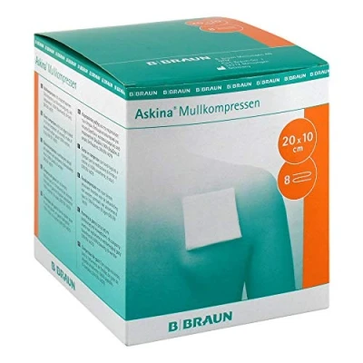 Abbildung von Askina Mullkompressen 10x20 cm steril 25X2 St
