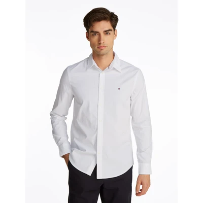 Abbildung von Tommy Hilfiger Hemd, Herren, Größe: Medium, Optic white