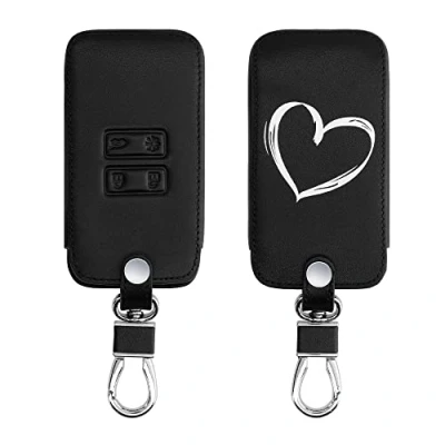 Abbildung von kwmobile Schlüsseltasche Autoschlüssel Hülle für Renault (1 tlg), Kunstleder Schutzhülle Schlüsselhülle Cover