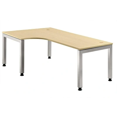 Abbildung von HAMMERBACHER höhenverstellbarer Schreibtisch VJS82/3/S ahorn