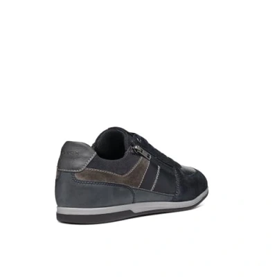 Abbildung von Geox Herren U Renan B Sneaker, Navy/Grey, 45 EU