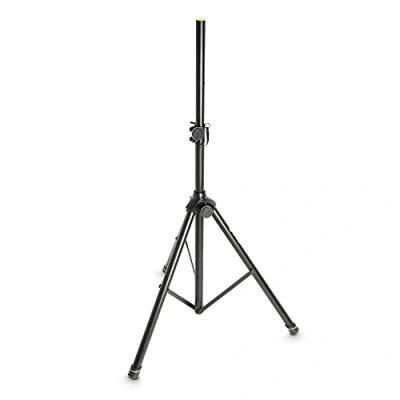Abbildung von Gravity SP 5111 B Kurzes Lautsprecherstativ 35 mm, Aluminium, Extra kurz, kg Tragkraft, Maximale Höhe von 132 cm, schwarz