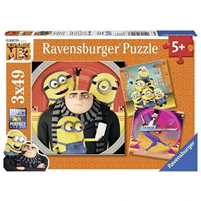 Abbildung von RAVENSBURGER Kinderpuzzle 08016 Despicable Me Minions 3x49 Teile