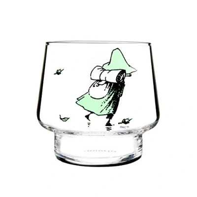 Abbildung von Muurla Teelichthalter, Kerzenhalter Mumins The Journey/Die Reise Glas D8cm