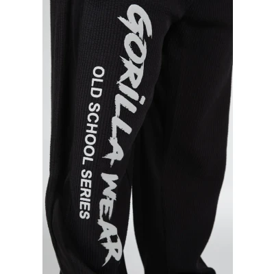 Abbildung von Gorilla Wear Augustine Stoffhose, Herren, Größe: 4XL, Black