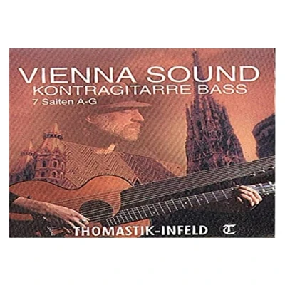 Abbildung von Thomastik 659098 Saiten für Bass /Schrammelgitarre, Satz Bässe 9 saitig Nylonkern versilbert umsponnen